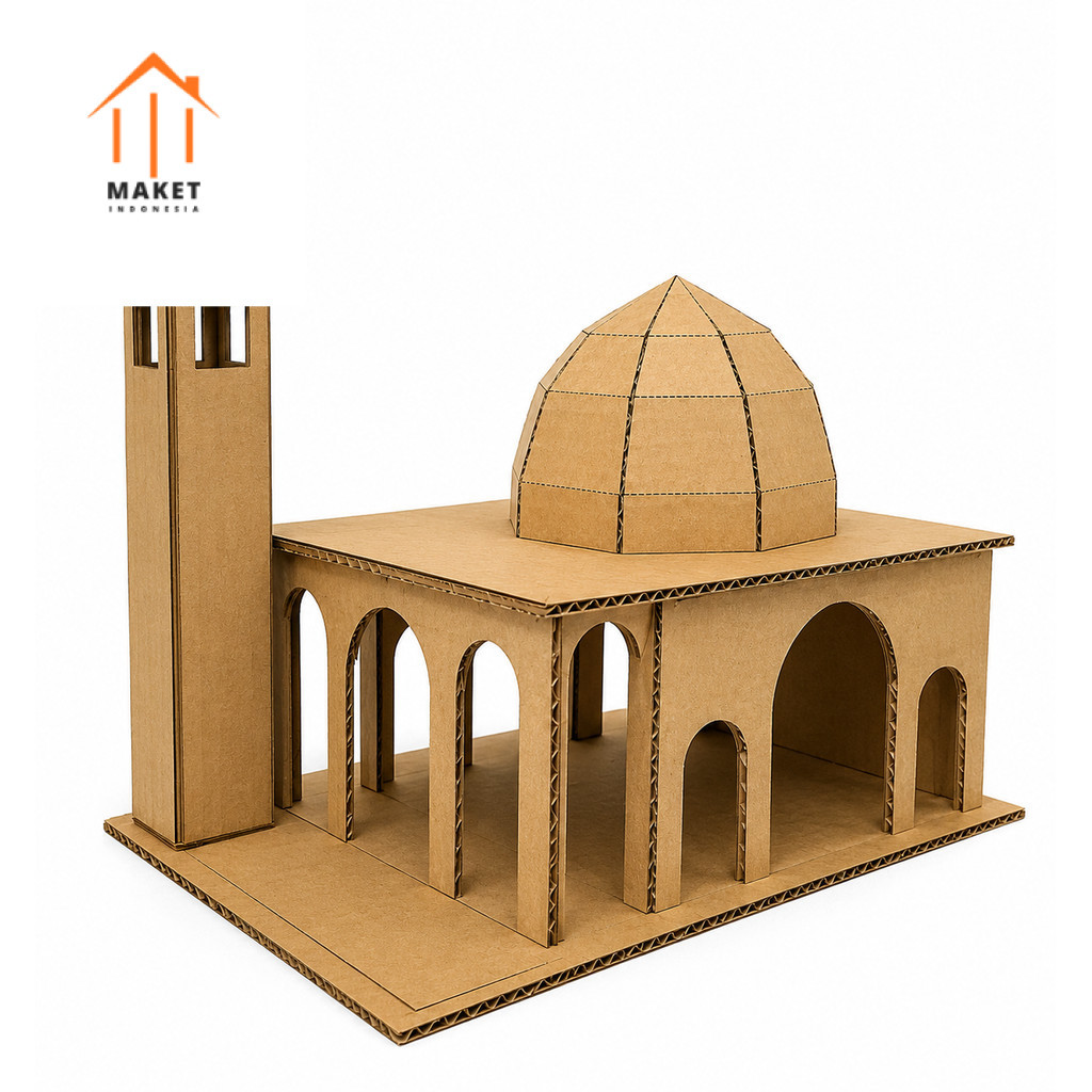 Stok Maket Miniatur Masjid Maket Indonesia